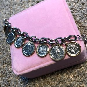 Faux Coin Bracelet